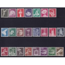 ALEMANIA OCCIDENTAL BERLIN 1975 SERIE COMPLETA DE ESTAMPILLAS NUEVAS MINT 61.5 EUROS